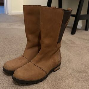 Sorel Tan Leather Boots